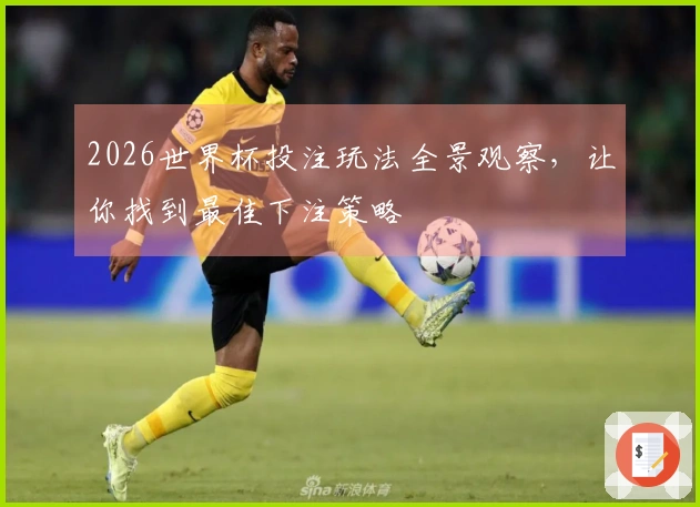 2026世界杯投注玩法全景观察，让你找到最佳下注策略